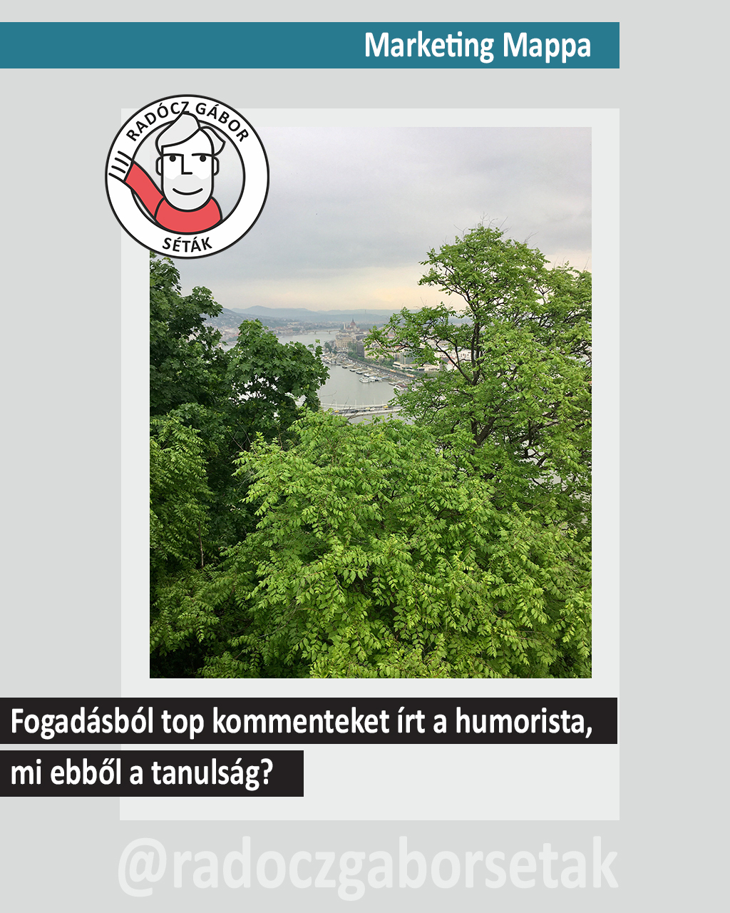 Fogadásból top kommenteket írt a humorista, mi ebből a tanulság?